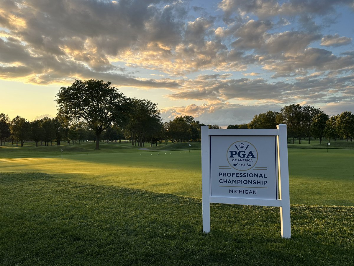 Day 1 starts tomorrow. Very happy to host the <a href="/MichiganPGA/">Michigan PGA</a> at Walnut Creek 🙂