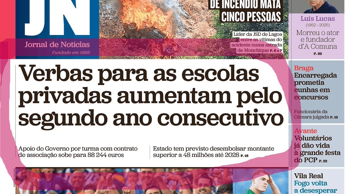 os agradecimentos devem ser enviados para a sede do PSD