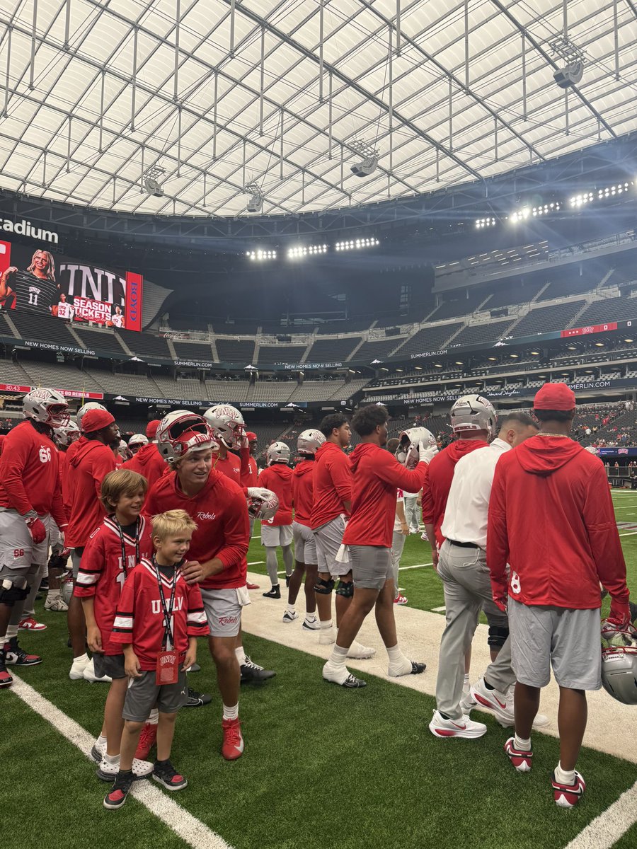 Thank you coaches!!Had a blast!! <a href="/CoachDanMullen/">Dan Mullen</a> <a href="/unlvfootball/">UNLV Football</a>