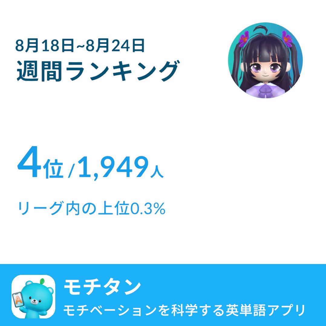 #モチタン
下記リンクからモチタンを始めると、限定特典がもらえる！
motitan.astran.jp/ddeYTF?inviter…