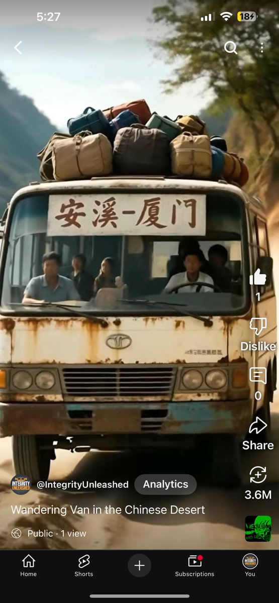 MikeTaiwan4's tweet photo. Wandering Van in the Chinese Desert https://t.co/8RQqvF4Wbt via @YouTube https://t.co/MtVc1QYry8