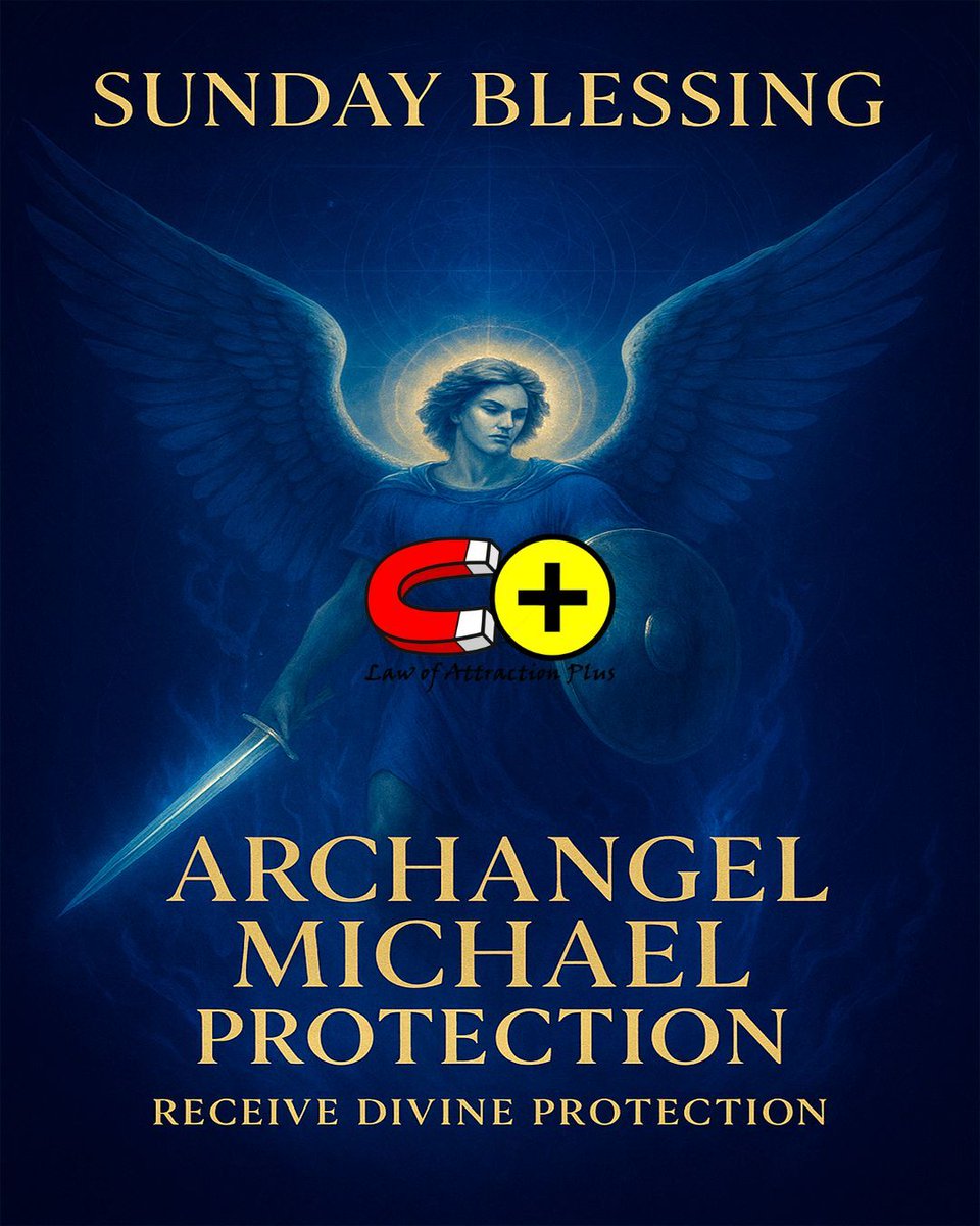 SUNDAY BLESSING: Surround yourself with Archangel Michael’s Blue Flame of Protection. 

✨ Feel fear dissolve, negativity clear, and divine light shield you. 

Comment “PROTECTED” to claim this blessing. 

🙏 youtube.com/watch?v=sIy4CI…

#LAP #LOA #SundayBlessing #DivineProtection