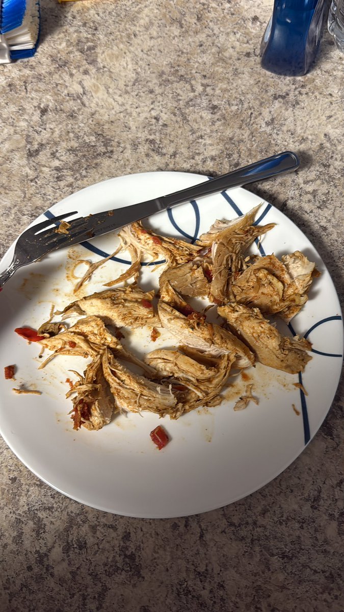Crockpot chicken taco. BAAAAAANG