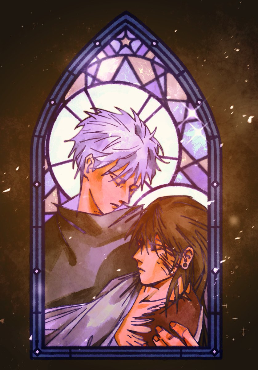 can't believe i never posted my full piece for TORN! digital leftover sales are going on right now, go check it outtt <a href="/TornZine/">Torn: A SatoSugu Angst Zine 🤍 LEFTOVERS</a>