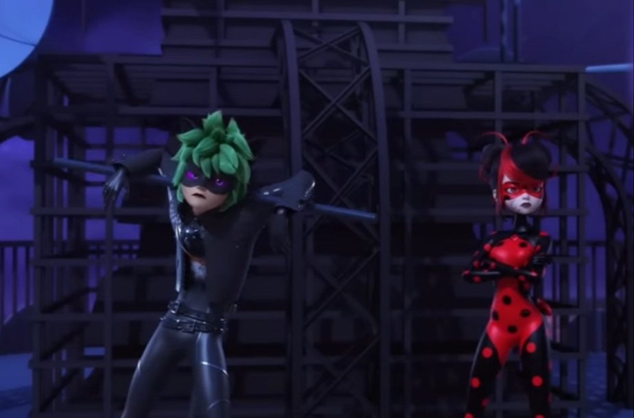 MLady_BugABoo's tweet photo. Miraculous World: PARIS ~ Tales of ShadyBug & ClawNoir 🎬🌠
#LadyNoir #Marinette #Adrien #ShadyBug #ClawNoir #Betterfly #Ubiquity #TheSupreme #ParallelUniverse #mlbtwt #MiraculousLadybug #ShadyBugAndClawNoir #MiraculousWorldPARIS https://t.co/F73eSK4g1F
