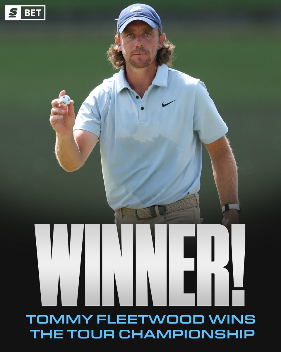 FINALLY! 🥲

TOMMY FLEETWOOD (+1200) GETS HIS FIRST PGA TOUR WIN!

THE 2025 FEDEX CUP CHAMPION! 🚨