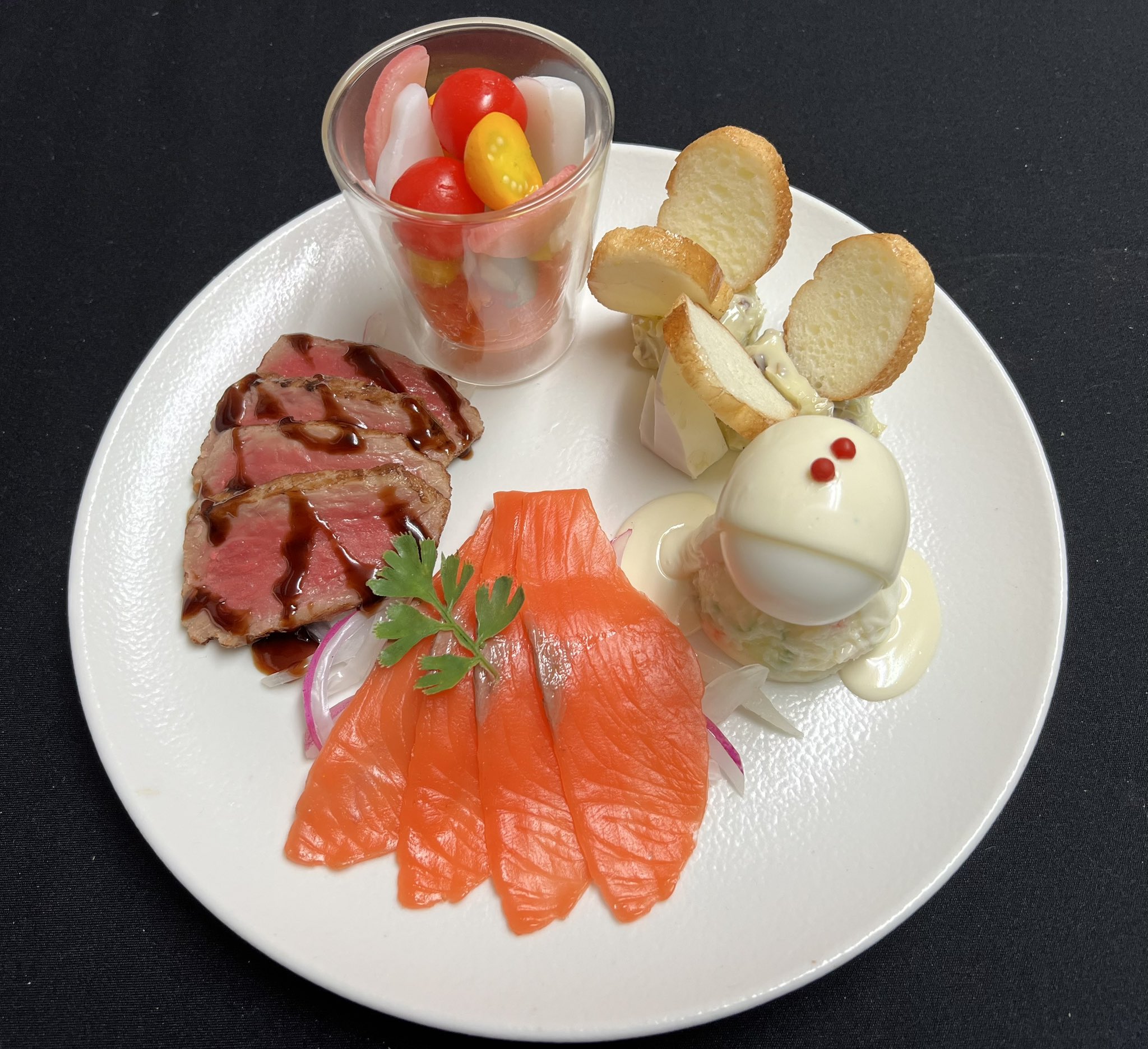 原寸大　食品サンプル　14点セット　元祖食品サンプル屋　ながお食研 原寸大 食品サンプル 14点セット 元祖食品サンプル屋 ながお食研
