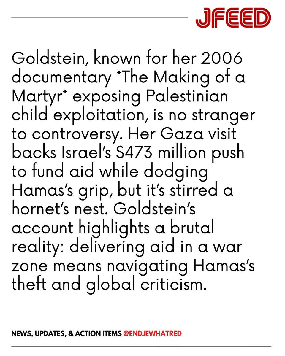 Brooke Goldstein, a fiery human rights lawyer and filmmaker, slipped into Gaza this week to see the Gaza Humanitarian Foundation (GHF) in action, and what she found was a gut-punch: Hamas is hijacking aid meant for starving Gazans, while GHF is battling to get food to those who
