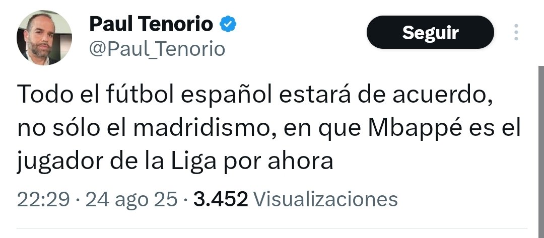 Cómo será el complejo que les ha creado un niño de 18 años para que hablen del mejor de una liga donde se han disputado dos jornadas.