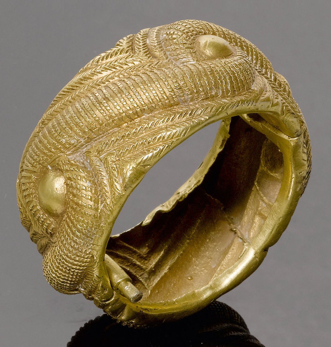 Asante gold bracelets (19th–20th century).