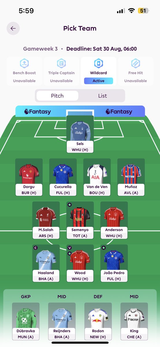 UTD__FPL's tweet photo. @LFC_flashey @IamHortinho @Sportsgoats4 @FPL_Harry I mean this team i woulda been priced out of and i love it https://t.co/pH4VwEEMAa