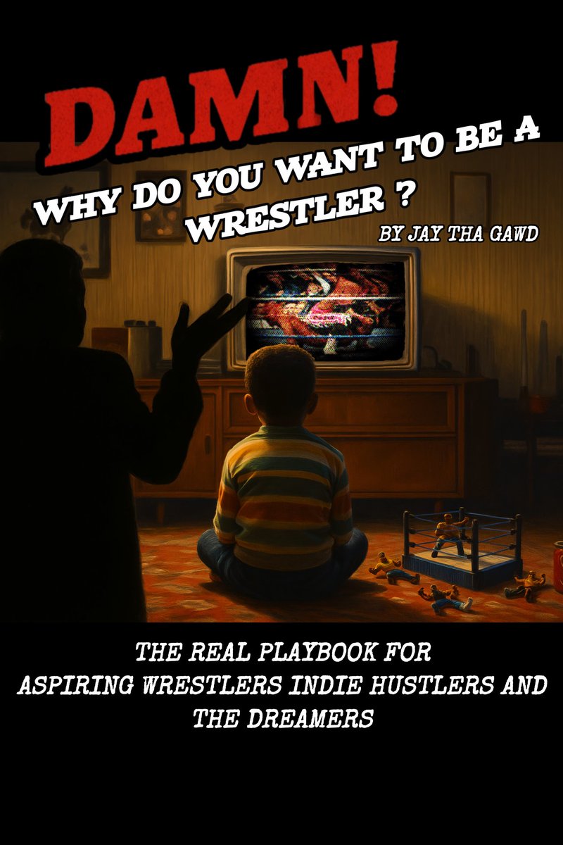 🚨 AVAILABLE NOW 🚨
My new book “DAMN! 
Why Do You Want to Be a Wrestler?” is OUT
The unfiltered truth about the grind, the gimmicks, the promos, and the road.
 $6.85 till Labor Day: 
👉🏿payhip.com/b/vaTLR

#ProWrestling #IndieWrestling #WWE #NXT  #AEWxNJPWForbiddenDoor