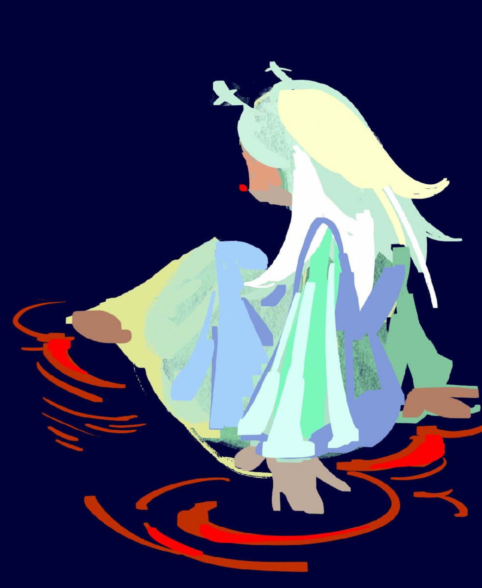 idk if I'll ever finish this sketch of Noelle 💔IWANTTOOOO