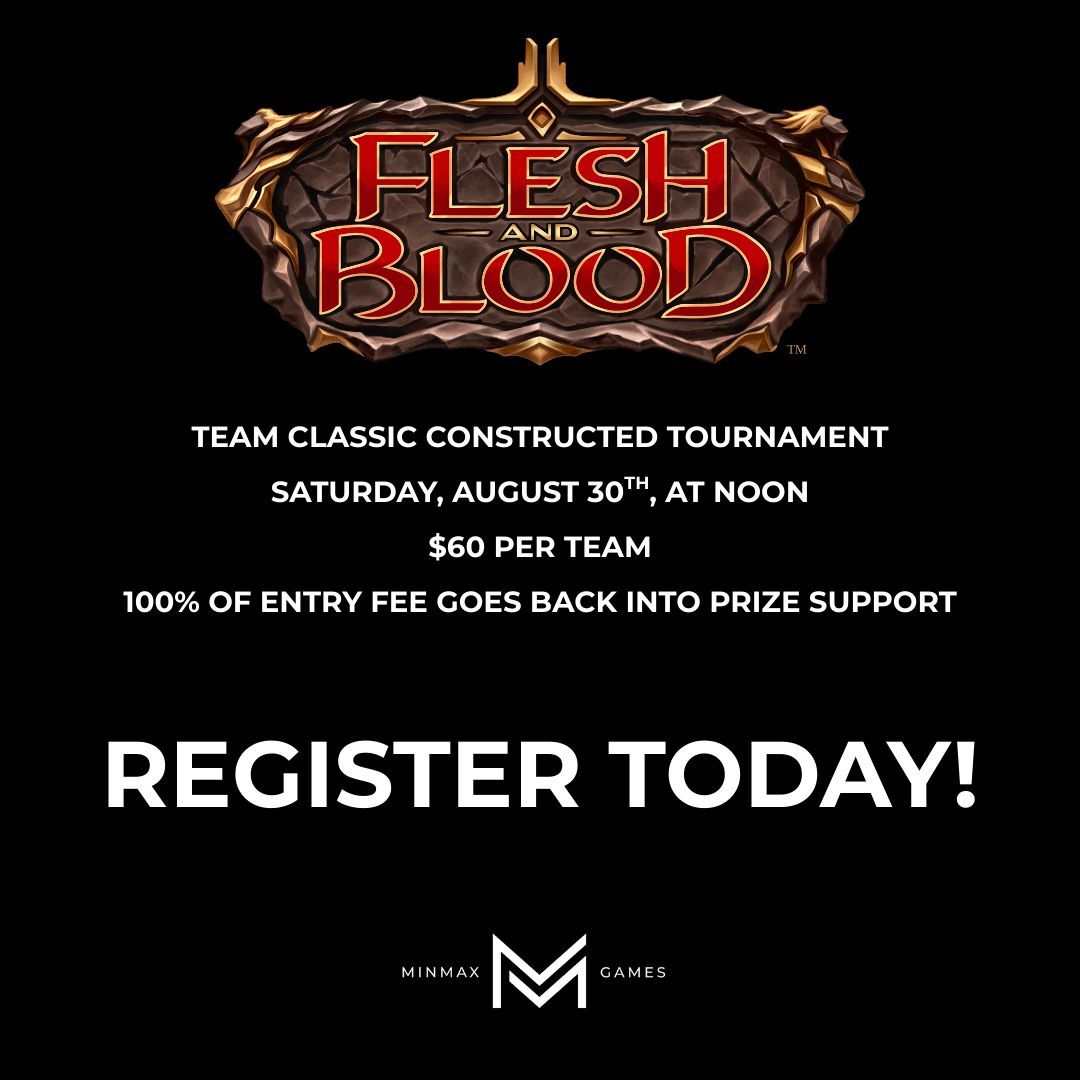 It's our last big store event before the Chicago Battle Hardened!

minmaxgames.com/products/fab-c…