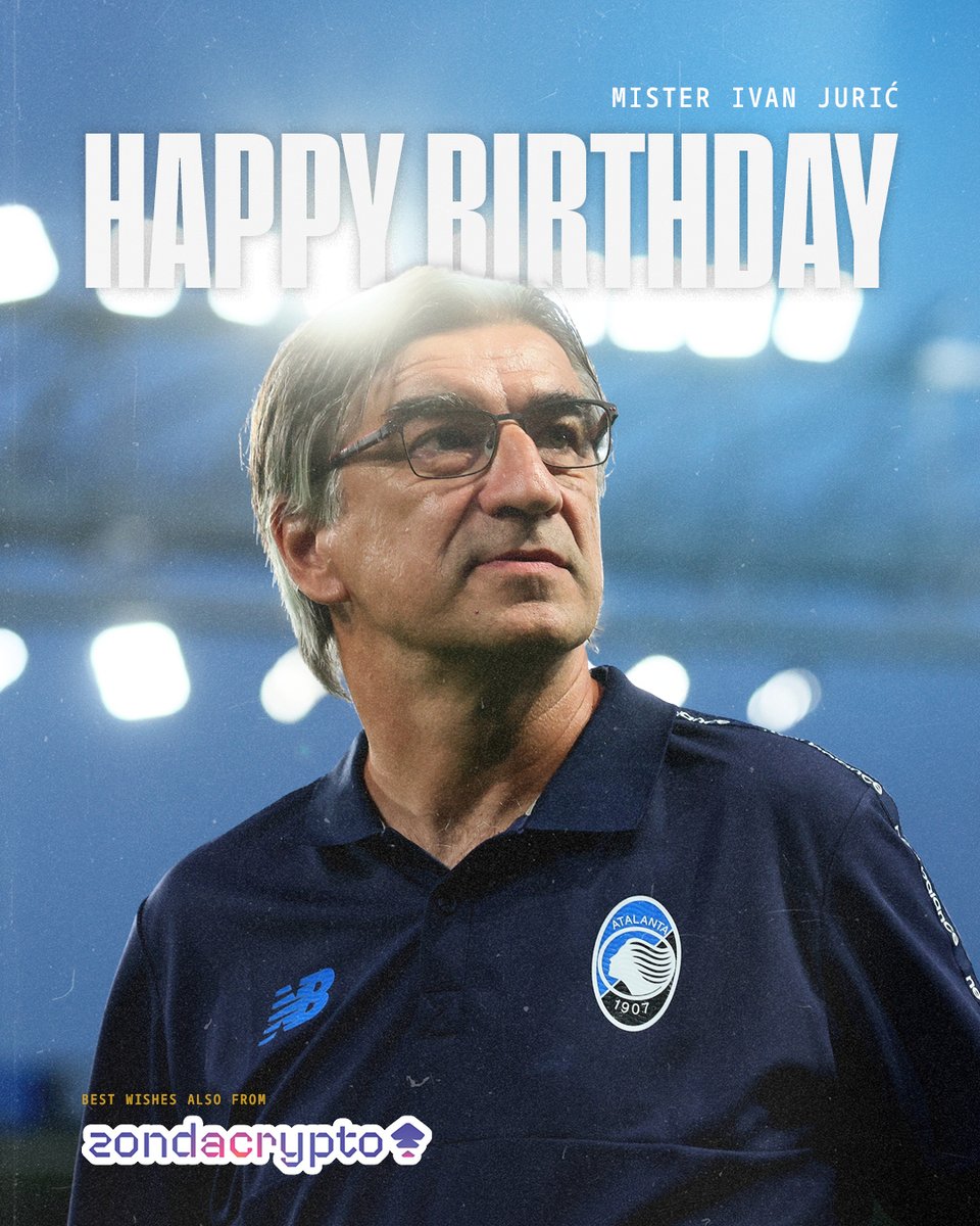 Atalanta_BC's tweet photo. Tanti auguri Mister 🎂

Many happy returns, Mister 🎉

Powered by @zondacrypto 
#GoAtalantaGo ⚫🔵 https://t.co/HjfHLLcz4R
