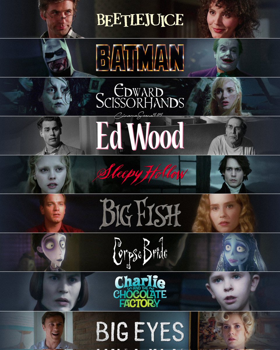 Happy birthday, Tim Burton!❤️