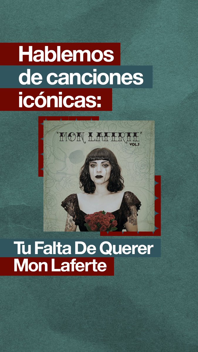 Cuando el dolor se convierte en arte… nace una canción que quema y acaricia al mismo tiempo.
Mon Laferte nos enseñó que cantar el desgarro puede ser la forma más hermosa de sanar. 💔🔥 

Escúchala aquíyoutube.com/watch?v=WT-VE9…

#TuFaltaDeQuerer #MonLaferte