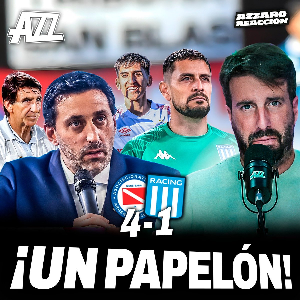 A Racing lo salva la Libertadores: perdió 4-1 vs Argentinos y está 14 de 15 en el torneo local.

▶️ Mirá mi reacción en yt.openinapp.co/1v13f