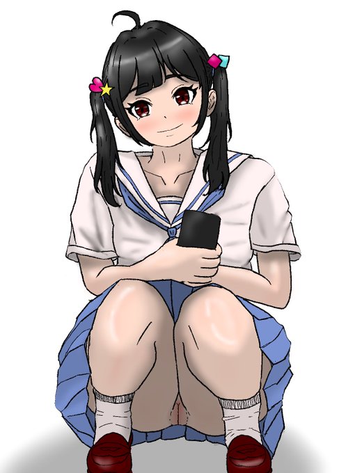 ノーパン無毛差分 