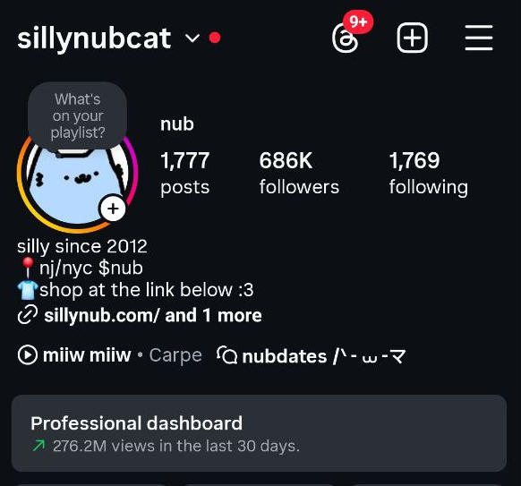 everyone's always boasting random ahh metrics

brother, look at this shit

276M views in the last THIRTY days

that's a QUARTER BILLY