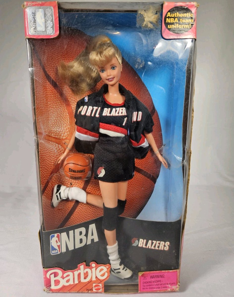 ISO Portland Trail Blazers Barbies

This is a dad post. My 3 year old has pulled the head off of her Blazer barbie and I'm currently looking to replace it. 🤣

Doesn't have to be in great condition, just preferably with a head. 
Hit me up!