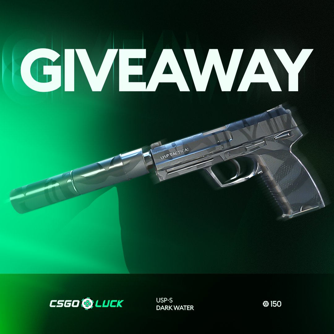 xation1 (@xation1cs) on Twitter photo 🎁$150 COINS USP-S DARK WATER GIVEAWAY!
➡️TO ENTER:
✅Follow me & <a href="/officialcsluck/">CSGOLuck.com</a>
✅Tag friends
✅Retweet + Like
⏰Giveaway Ends in 7 Days! #CSGO #CSGOGiveaway #CS2 #CS2Giveaway #CryptoGiveaway 🎁$150 COINS USP-S DARK WATER GIVEAWAY!
➡️TO ENTER:
✅Follow me & <a href="/officialcsluck/">CSGOLuck.com</a>
✅Tag friends
✅Retweet + Like
⏰Giveaway Ends in 7 Days! #CSGO #CSGOGiveaway #CS2 #CS2Giveaway #CryptoGiveaway