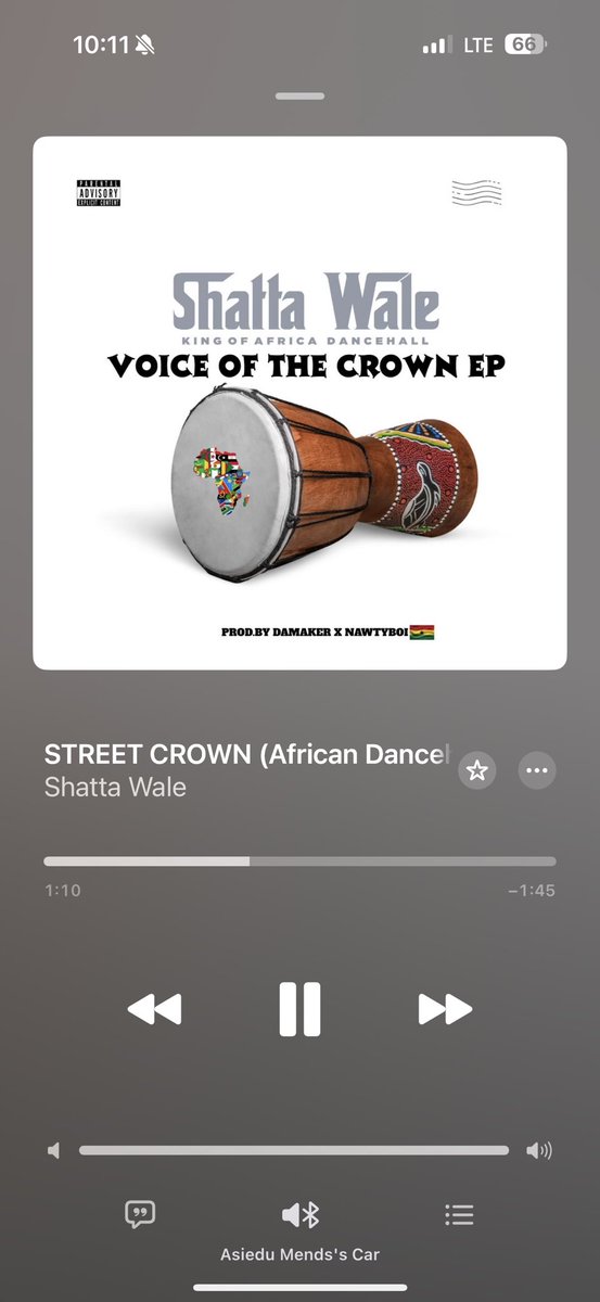 Shatta Wale Street Crown👏🏾👏🏾
