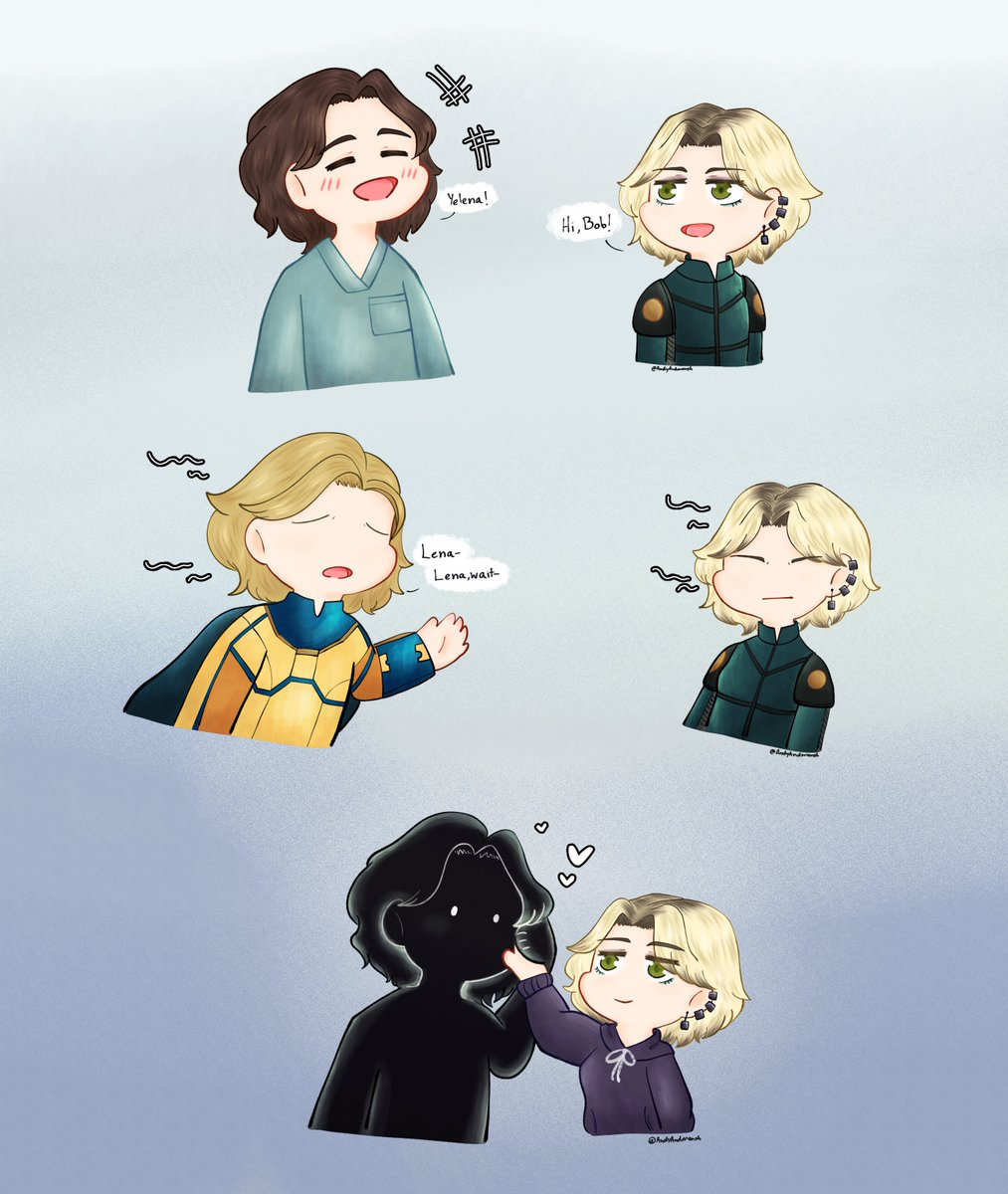 AndyAndmonsh's tweet photo. 3 ships in 1
#Boblena #YelenaBelova #BobReynolds #thevoid #voidwidow #sentrylight #voidlena https://t.co/AqKIIkwO7f