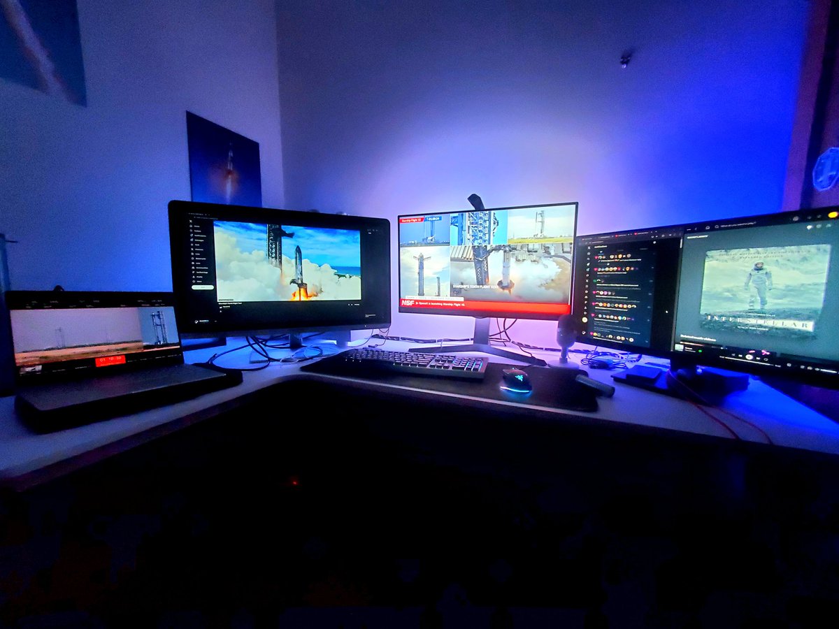 Mookafish's tweet image. The setup has been assembled.

Autism mode activated.