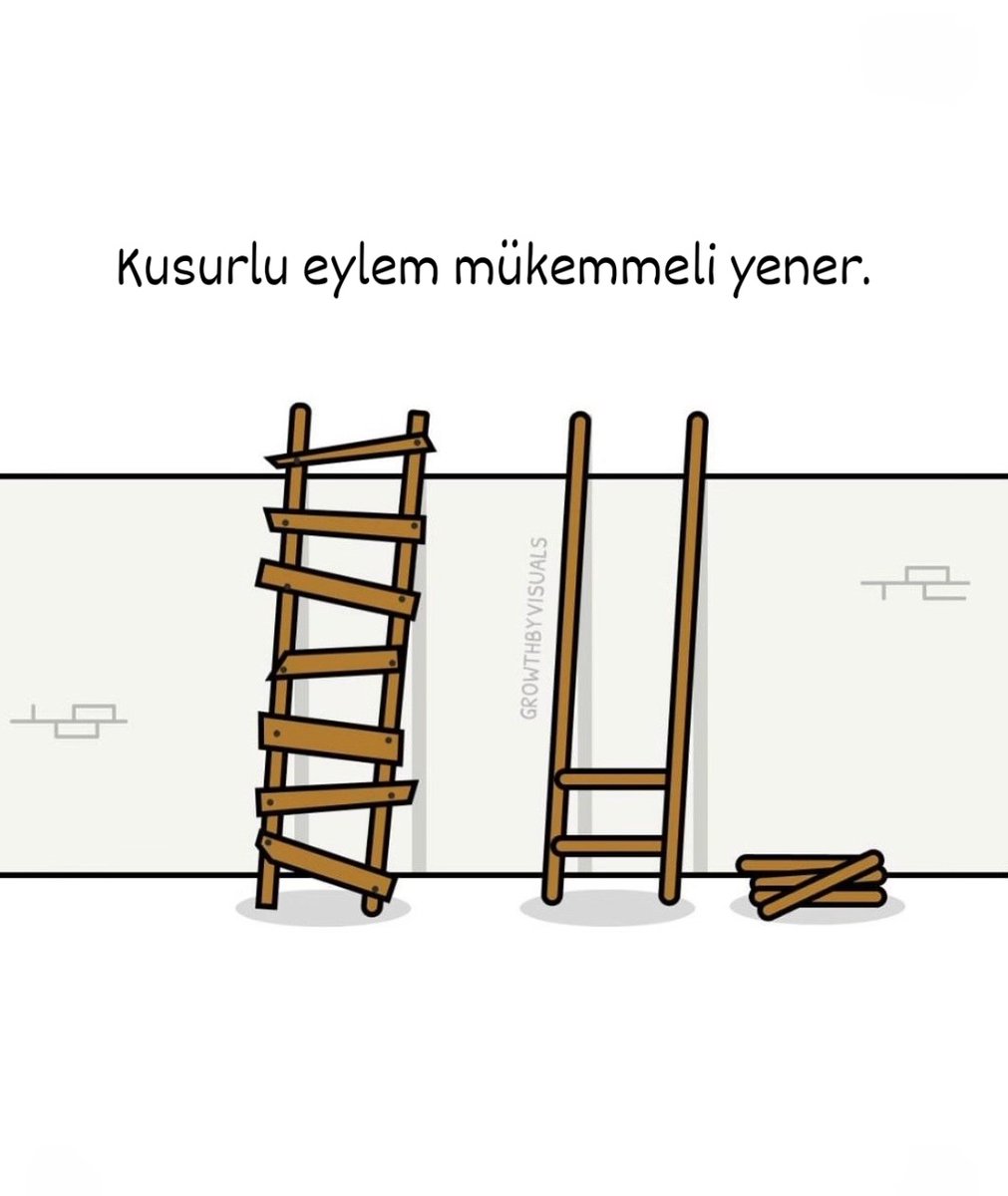 Kusurlu eylem, mükemmeli yener.