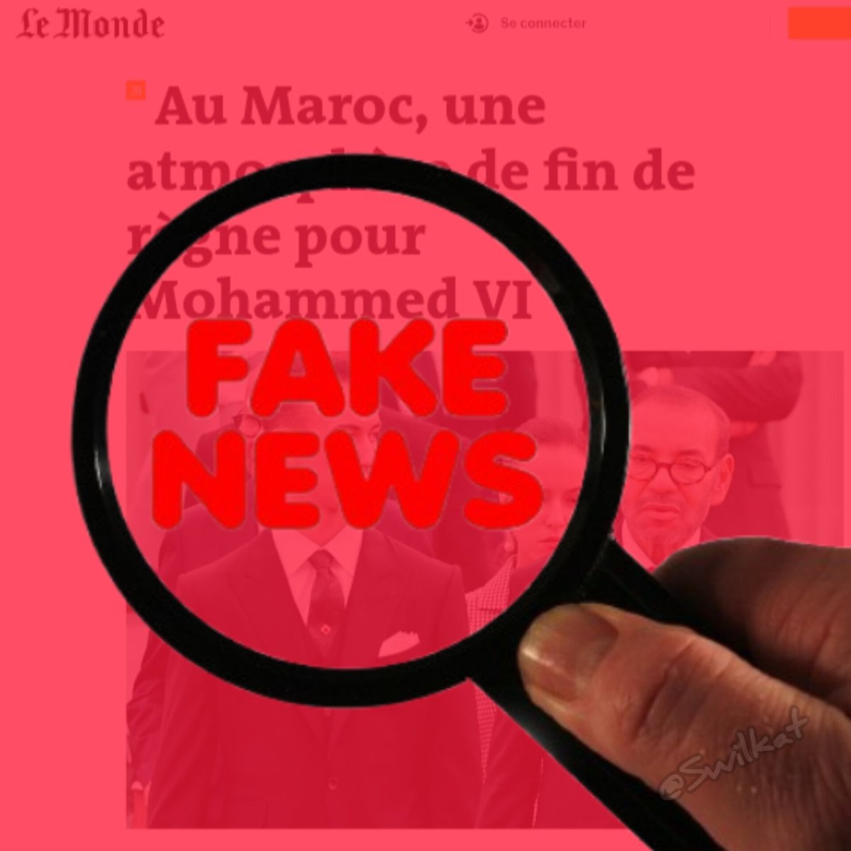 🚨  مقال “Le Monde” المسموم: بين البروباغندا المعلبة والواقع المغربي الصامد و القوي...

من يقرأ المقال الطويل الذي نشرته جريدة Le Monde بعنوان «Au Maroc, une atmosphère de fin de règne pour Mohammed VI» يظن للوهلة الأولى أنه أمام دراسة أكاديمية معمقة، بينما هو في الواقع مجرد