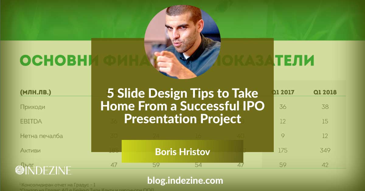 PowerPoint Templates (@templatesppt) on Twitter photo 5 Slide Design Tips to Take Home from a Successful IPO Presentation Project <a href="/brshristov/">Boris Hristov</a> <a href="/356labs/">356labs Presentation Agency</a> <a href="/Indezine/">Indezine</a>
Discover five essential slide design tips derived from a successful IPO presentation project to enhance your own presentations.
blog.indezine.com/2019/06/5-slid… 5 Slide Design Tips to Take Home from a Successful IPO Presentation Project <a href="/brshristov/">Boris Hristov</a> <a href="/356labs/">356labs Presentation Agency</a> <a href="/Indezine/">Indezine</a>
Discover five essential slide design tips derived from a successful IPO presentation project to enhance your own presentations.
blog.indezine.com/2019/06/5-slid…