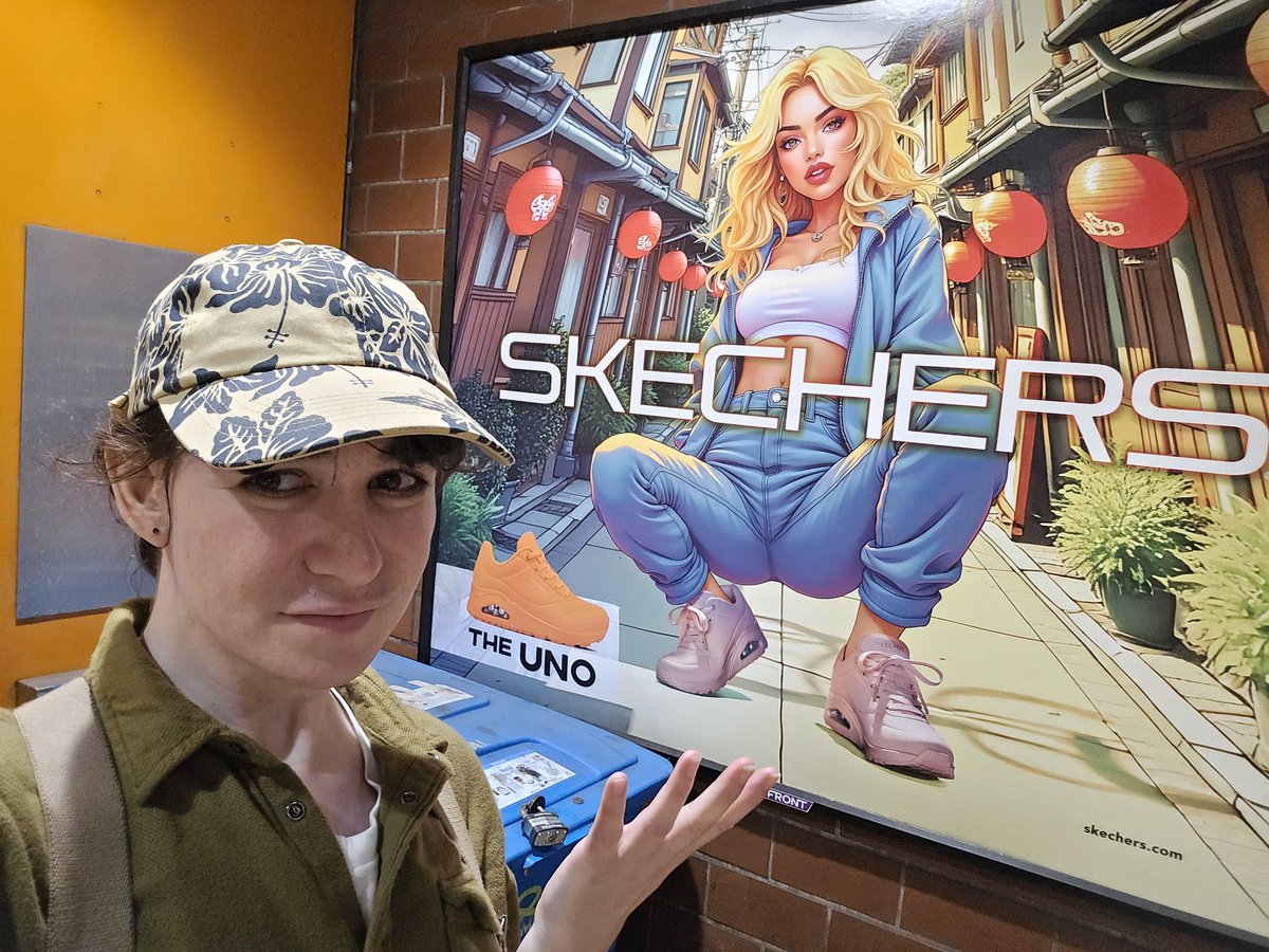 When you generate ads with AI that was trained on porn