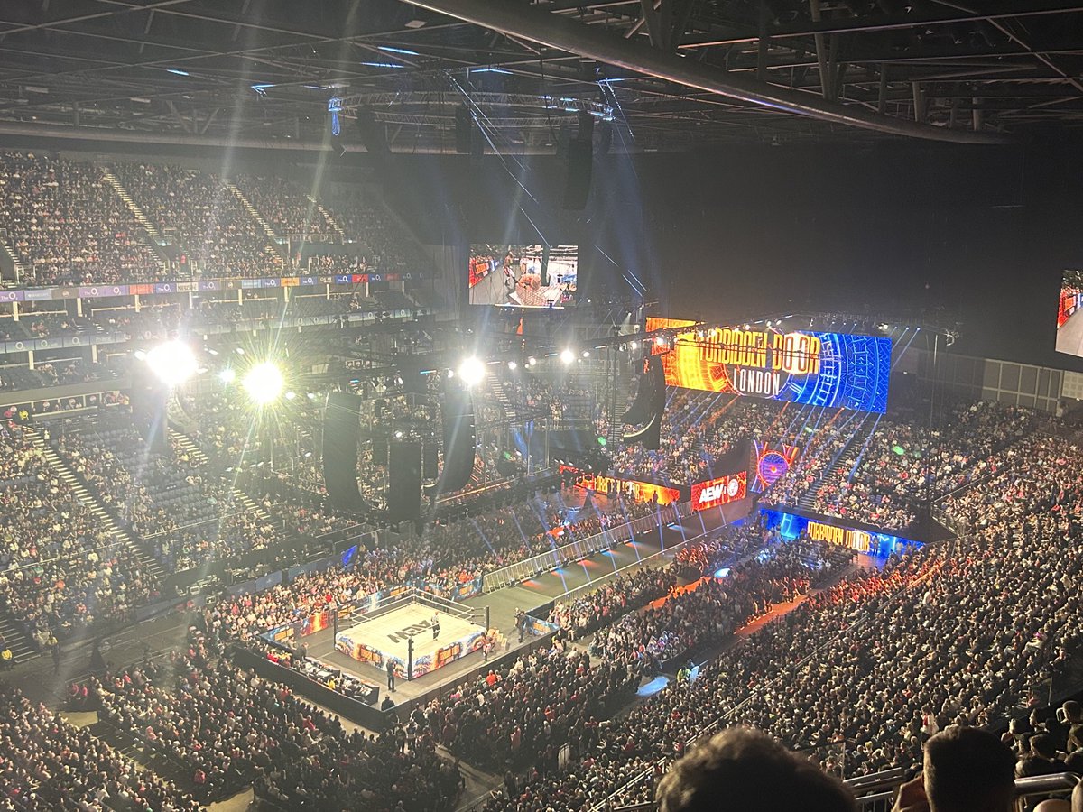 What a night! #ForbiddenDoor