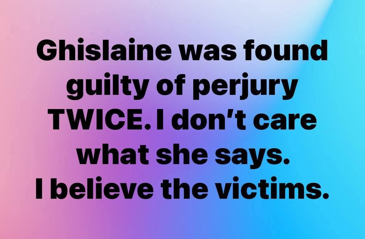 Don't believe a word out of her evil mouth