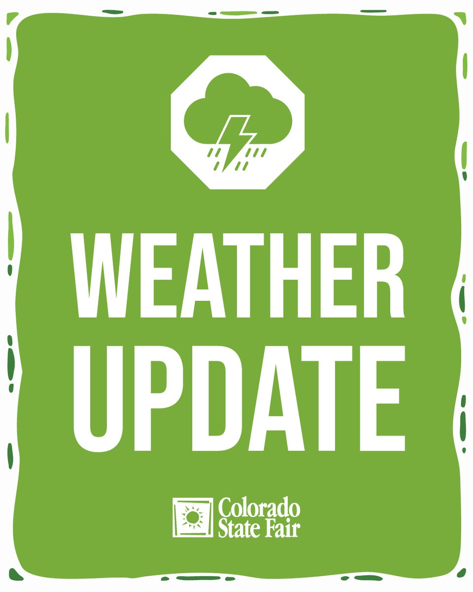 colostatefair's tweet image. 🎡✨ The Carnival is BACK in action! ✨🎡

After a quick weather pause, the rides are spinning, and all the fun is waiting for YOU! 🎶🎠

Grab your crew and head over now to make up for lost time. Let’s ride, play, and snack our way into the night!

#ColoradoStateFair