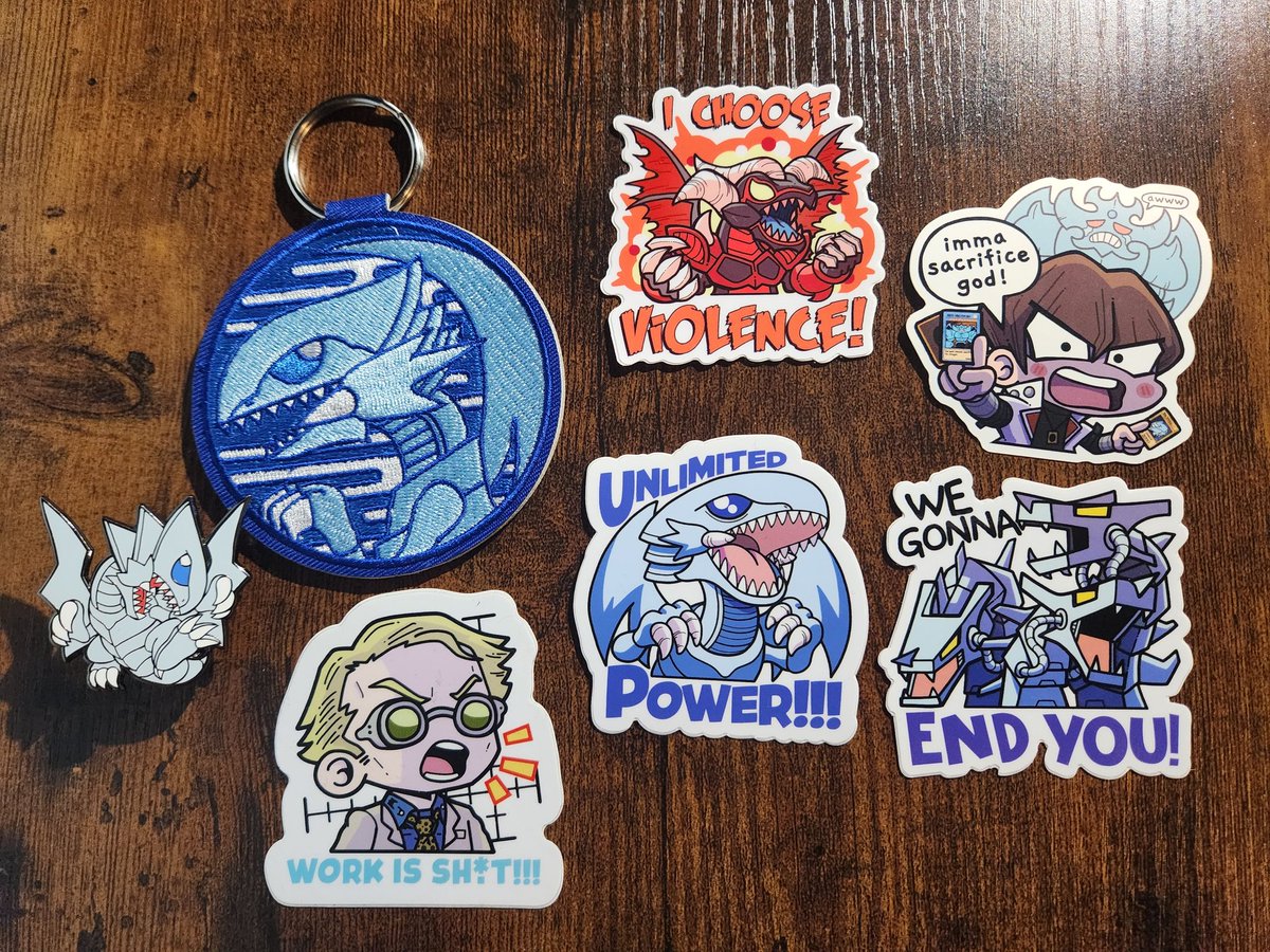 After so long, I finally got my hands on some <a href="/thinknuofficial/">ThinkNu</a> merch 🔥 Got a pin, a keychain, and some stickers