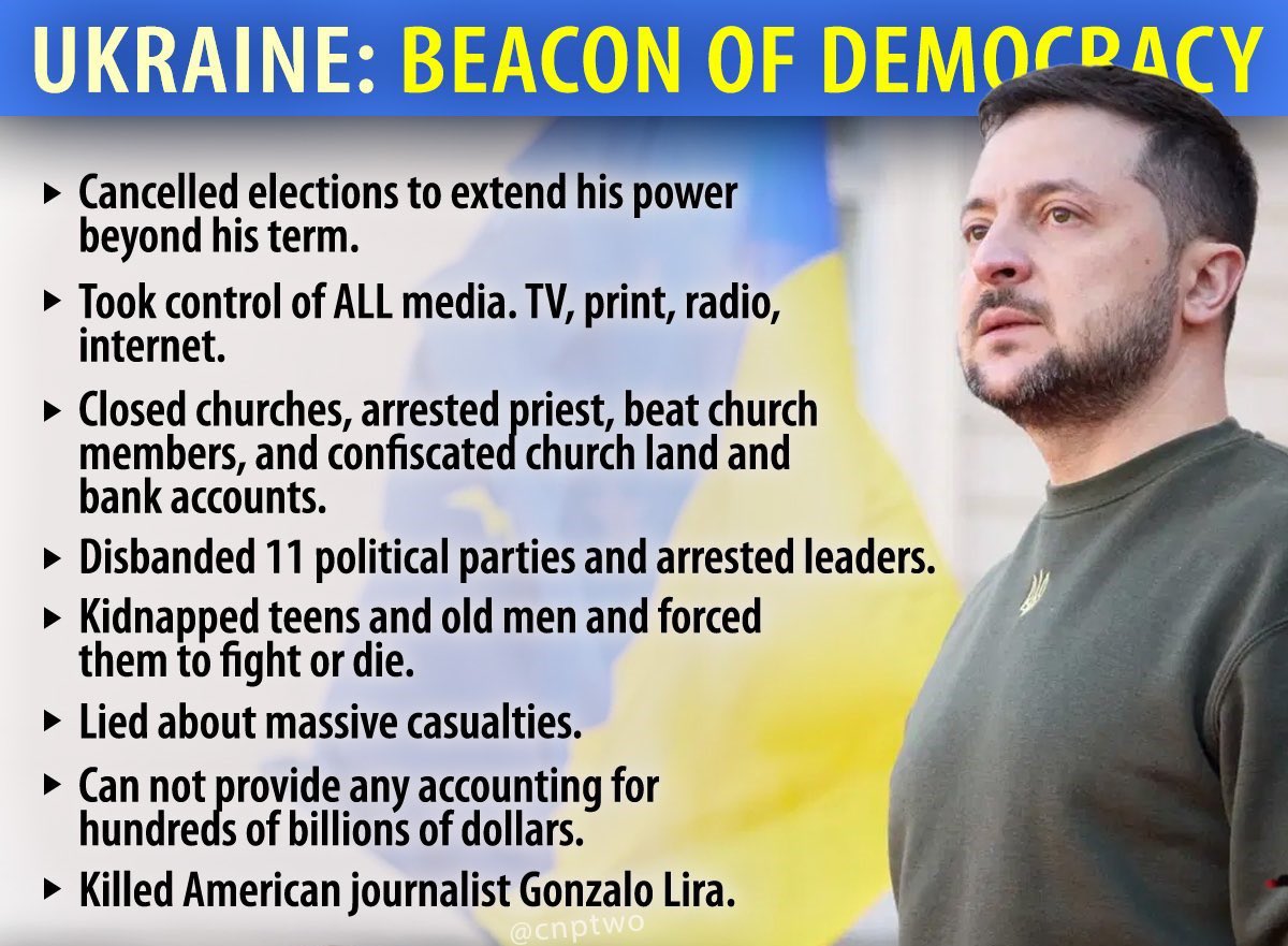 ktagseth's tweet photo. @Smil3yAngel He sneaked over to Kiev, gave another $2billion to Banderist Ukraine, and announced sending Canadian soldiers to war.

He's trying to buy a seat at the #FascistEU/NATO coalition of the unWilling table after being humiliated.

He made everything worse. Canada is now a target. https://t.co/UsPBbrzmGg
