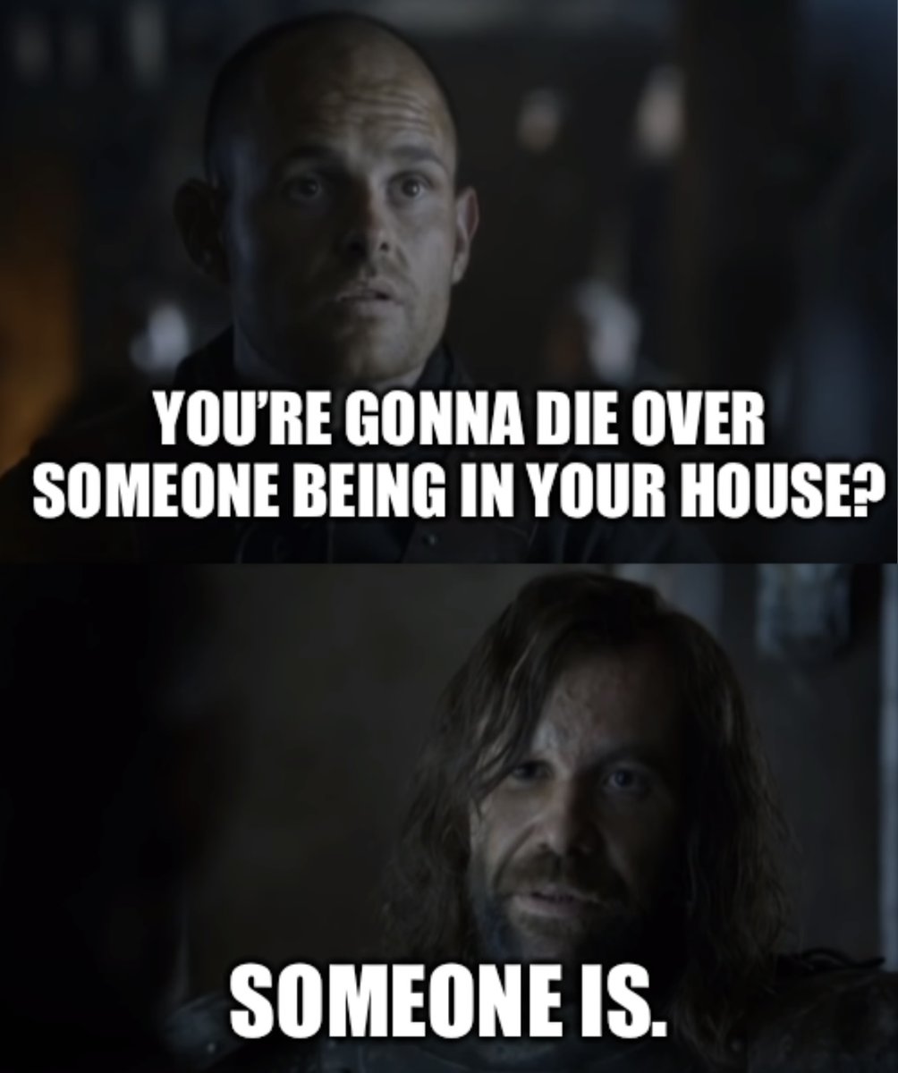 Or how about this, don’t invade my home.