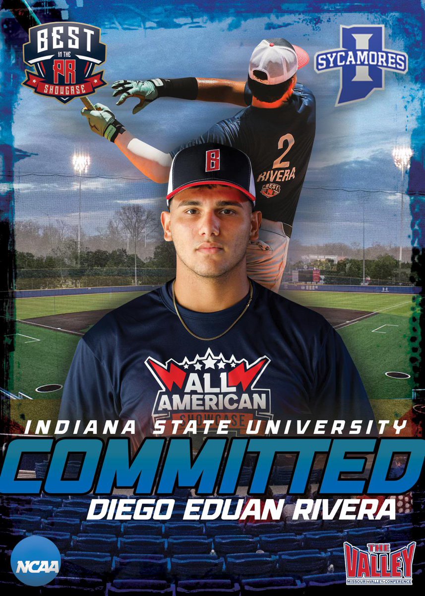 Congrats to the 2026 catcher Diego Rivera on his committed to <a href="/IndStBaseball/">Indiana State Baseball</a>