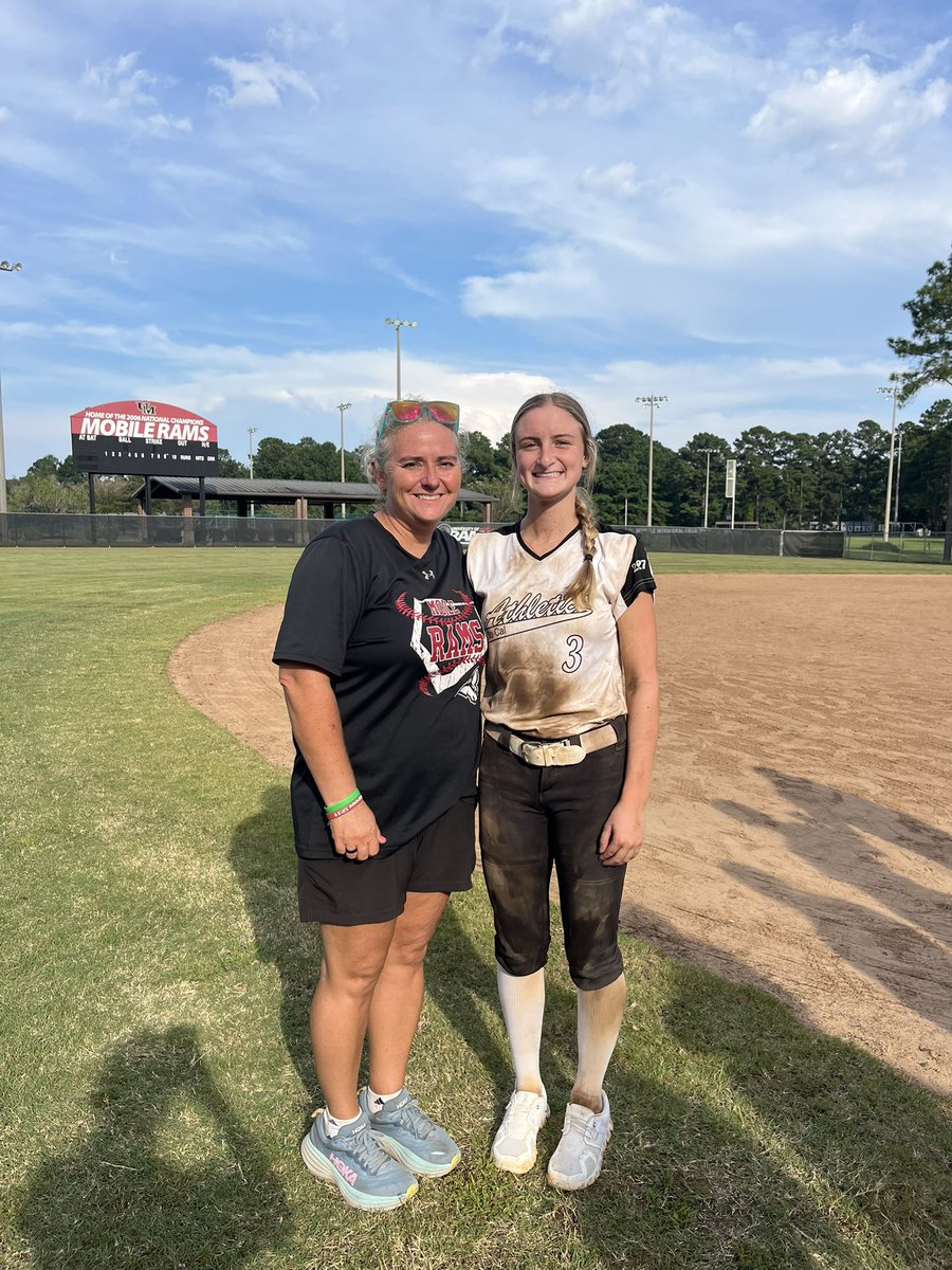 I enjoyed the  camp at the University of Mobile. I want to thank all the players that came out to help and a big thanks to the Coaches for hosting this camp. I love the campus and the softball team!!
