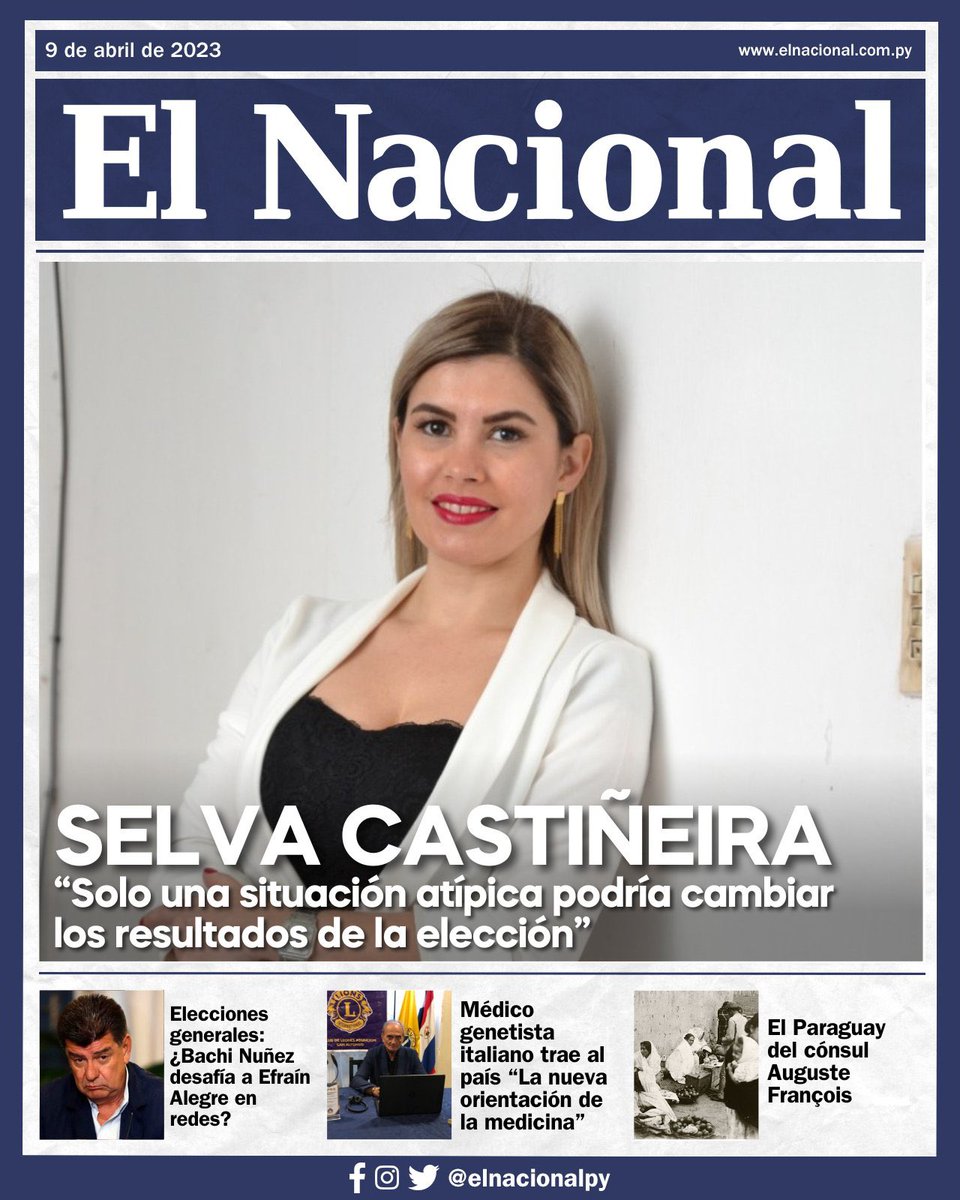 selva castiñeira (@selvacastineira) on Twitter photo Feliz Aniversario 🎉 <a href="/elnacionalpy/">El Nacional</a> <a href="/ElediTHOR/">Alfredo Schramm</a> Feliz Aniversario 🎉 <a href="/elnacionalpy/">El Nacional</a> <a href="/ElediTHOR/">Alfredo Schramm</a>