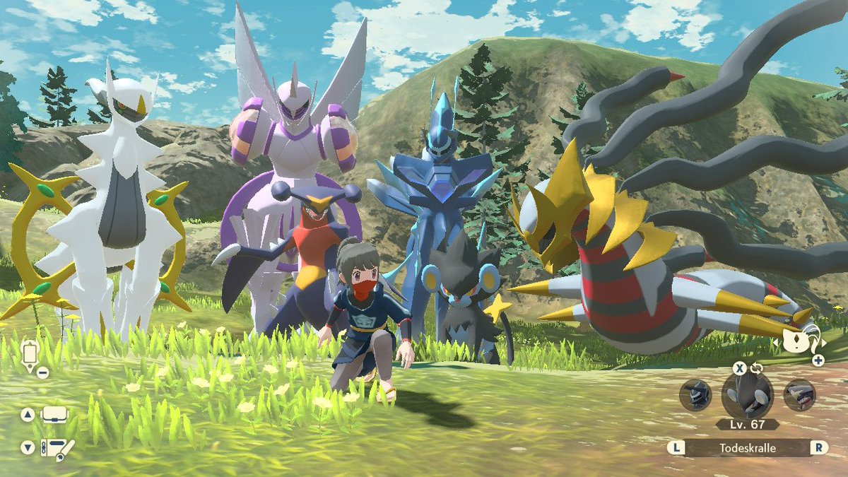 Letztes Bild mit meinem Squad in Legenden: Arceus

100% durchgespielt 

Wir sehen uns in Legenden: Z