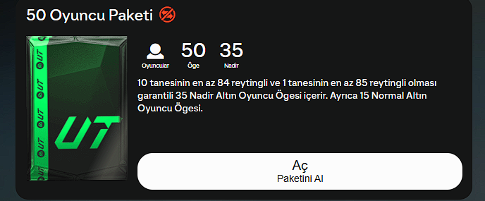 Allahım CR7 çıkarsa 5 Vakit namaz kılacağım🙂
#FC25