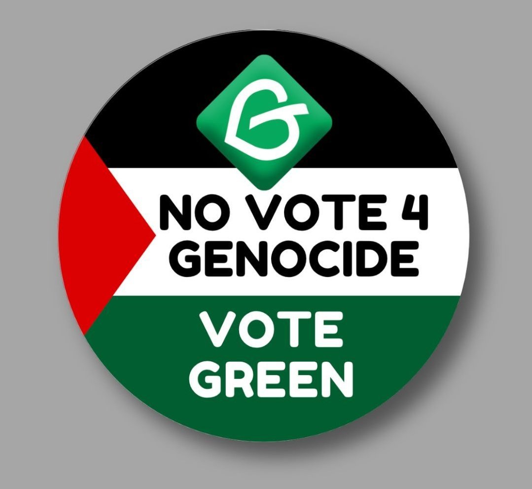 In the upcoming Congressional elections, we'll have a lineup of dedicated Greens ready to stand up for human rights and against oppression and genocide.