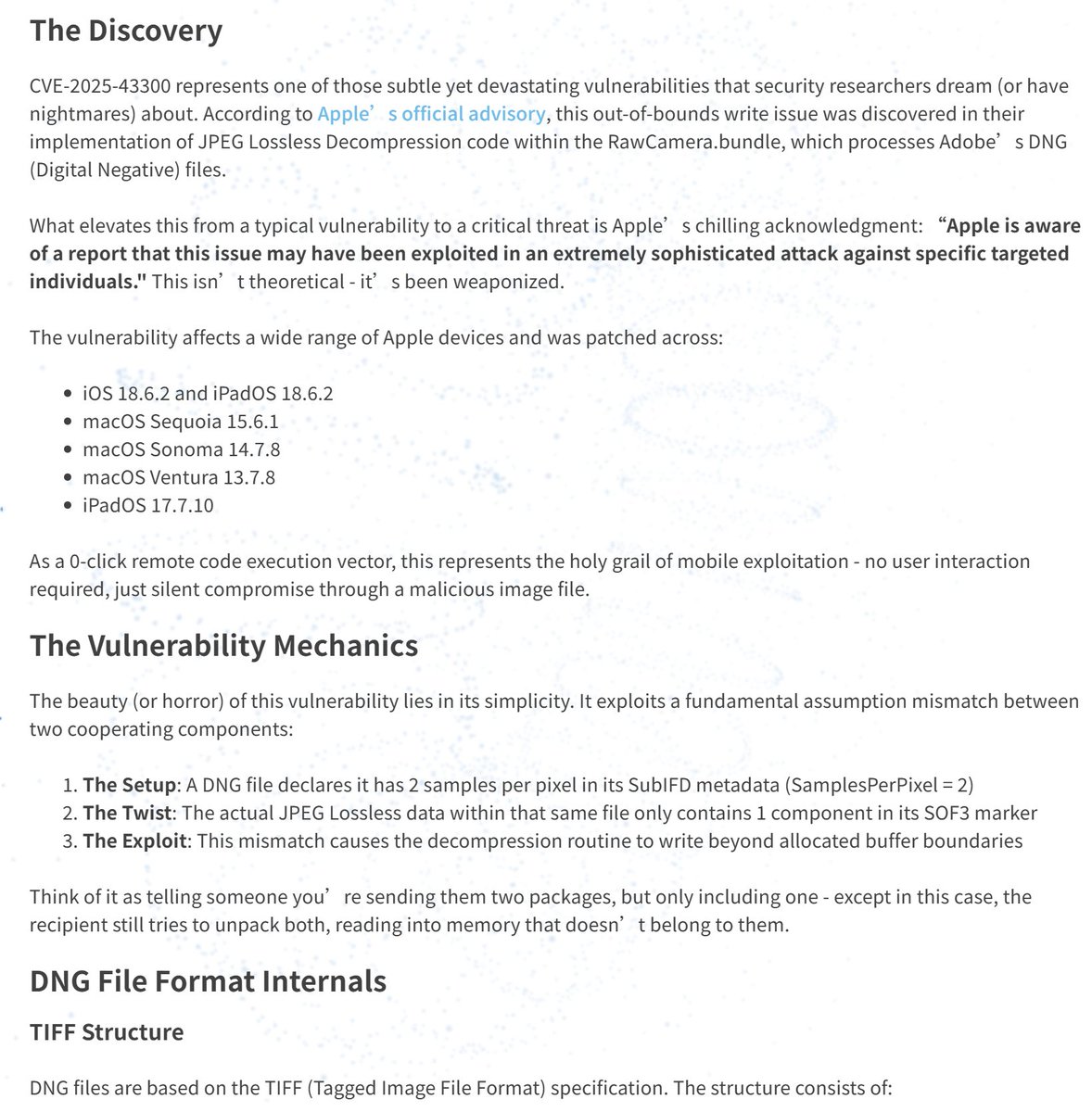 #IOS CVE-2025-43300 DNG File
POC:
github.com/b1n4r1b01/n-da…
Article:
msuiche.com/posts/detectin…