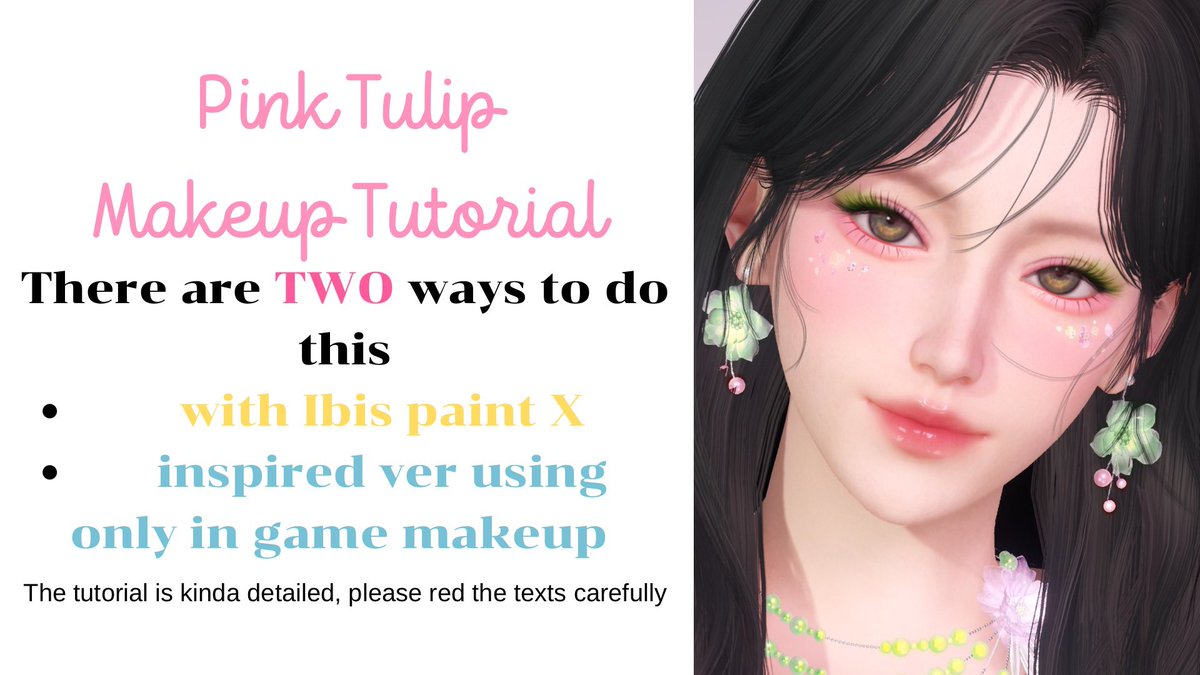 𝙿𝚒𝚗𝚔 𝚃𝚞𝚕𝚒𝚙 𝙼𝚊𝚔𝚎𝚞𝚙 𝚃𝚞𝚝𝚘𝚛𝚒𝚊𝚕 ೀ⋆｡🌷

⟳ RT is very appreciated🥺