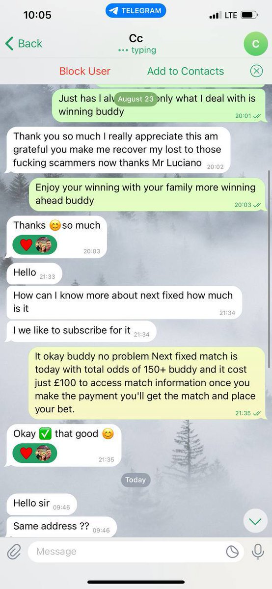 Akinola olamide (@olamibigbby) on Twitter photo Confirm how he received the match
I have nothing to hide ✍️
Thanks for the trust 😀❤️
Lets meet tomorrow and do this again
🤙🏿❤️ All i do is legit and a transparent work! Not my first win and not my last
<a href="/CORRECT_FIXEDS/">♥100% CORRECT SCORE WINNING GUARANTEE FIXED MATCH</a>
<a href="/CORRECT_FIXEDS/">♥100% CORRECT SCORE WINNING GUARANTEE FIXED MATCH</a> Confirm how he received the match
I have nothing to hide ✍️
Thanks for the trust 😀❤️
Lets meet tomorrow and do this again
🤙🏿❤️ All i do is legit and a transparent work! Not my first win and not my last
<a href="/CORRECT_FIXEDS/">♥100% CORRECT SCORE WINNING GUARANTEE FIXED MATCH</a>
<a href="/CORRECT_FIXEDS/">♥100% CORRECT SCORE WINNING GUARANTEE FIXED MATCH</a>