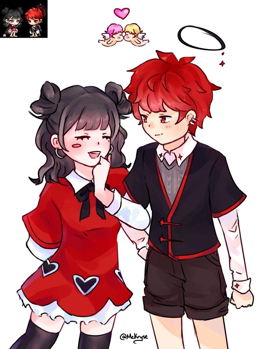 drew <a href="/citrusuii/">tru</a> and my character together :3 #maplestory