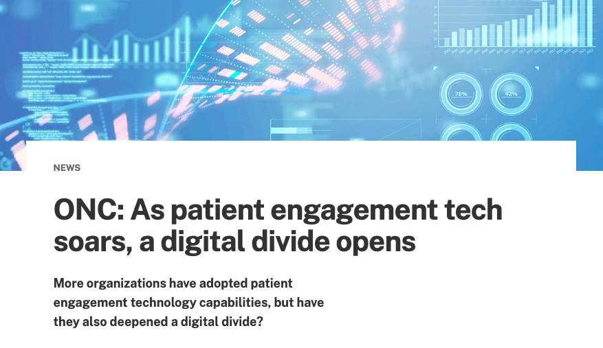 ONC data shows US hospitals made big gains in patient engagement tech: 99% allow record access, 95% share clinical notes. Yet smaller and rural hospitals lag behind. Progress is clear, but a digital divide threatens equity.
#DigitalHealth #HealthEquity

shorturl.at/4d2Cv